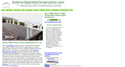 Desktop Screenshot of exteriorspecialtyconstruction.com