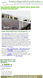Mobile Screenshot of exteriorspecialtyconstruction.com